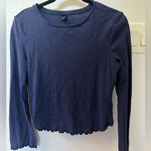 Navy long sleeve Tee